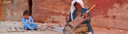 Beduin in Petra