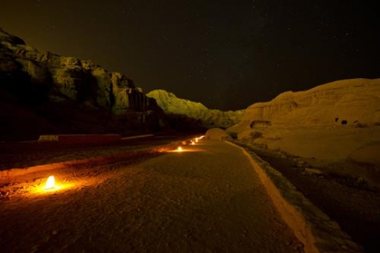 Candlelit Road