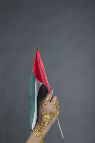 Close up of a Woman wearing the traditional jewellery 